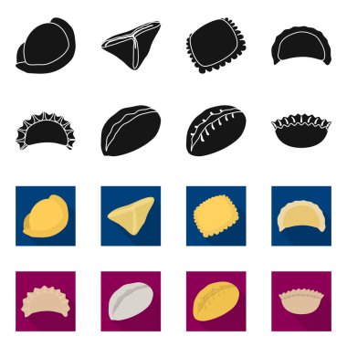 Ürünler ve pişirme simge vektör Illustration. Ürünler ve web için meze hisse senedi simgesi.