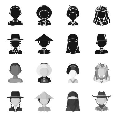 Kopyacı ve ikamet logo vektör tasarımı. Kopyacı ve kültür vektör simgesini hissenin koleksiyonu.