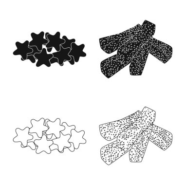 Oktoberfest ve bar logosu yalıtılmış nesne. Oktoberfest ve hisse senedi vektör çizim pişirme.