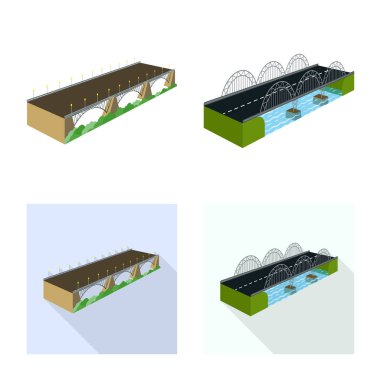 Bağlantı ve tasarım simgesi yalıtılmış nesne. Bağlantı ve hisse senedi için yan vektör simge kümesi.