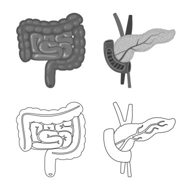 Biyoloji ve bilimsel simge yalıtılmış nesne. Web için biyoloji ve laboratuvar hisse senedi simgesi kümesi.