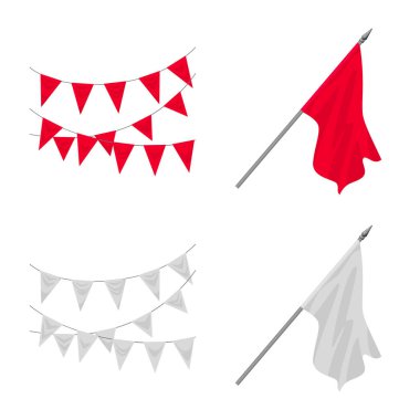 Doku ve sunu simge vektör Illustration. Doku ve medya hisse senedi vektör çizim seti.