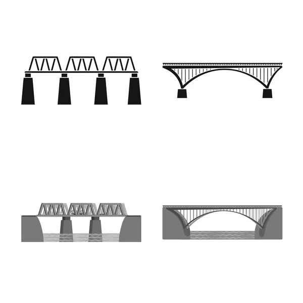 Ilustración vectorial del icono de conexión y diseño. Conjunto de conexión e ilustración de vectores laterales . — Vector de stock