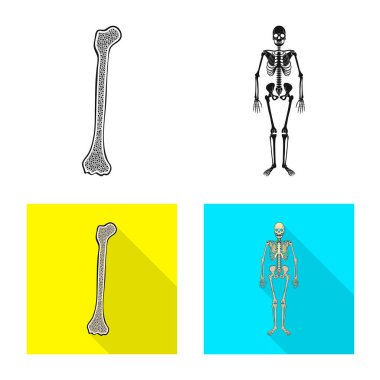 Tıp ve klinik işareti vektör Illustration. İlaç ve tıbbi vektör simgesini hissenin koleksiyonu.