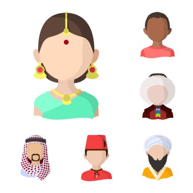 Ulus ve yarış sembolü yalıtılmış nesne. Ulus ve Kullanıcı hisse senedi simgesi web için kümesi.