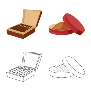 Çöp yalıtılmış nesne ve stop sembolü. Web için çöp ve alışkanlık hisse senedi simgesi kümesi.