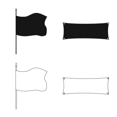 Doku ve sunu simge vektör tasarımı. Web için doku ve medya hisse senedi simgesi kümesi.