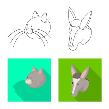 Tarım ve logo yetiştiriciliği vektör tasarımı. Tarım ve organik hisse senedi simgesi için web topluluğu.