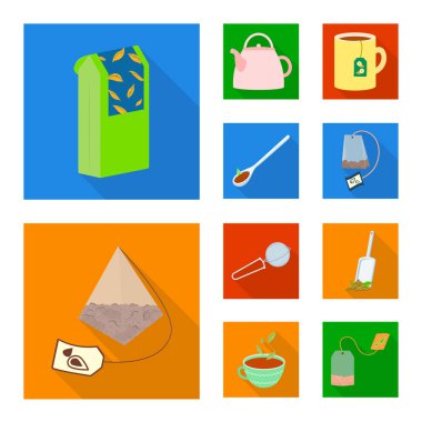 Ürünün yalıtılmış nesnesi ve organik simge. Ürün ve çiçek stok vektör illüstrasyon koleksiyonu.