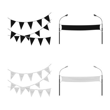 Doku ve sunum sembolü yalıtılmış nesne. Doku ve medya hisse senedi vektör çizim topluluğu.