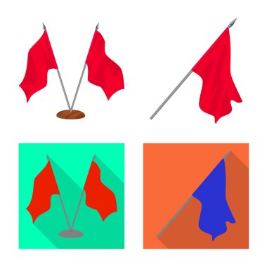 Doku ve sunu simge vektör Illustration. Doku ve medya hisse senedi vektör çizim topluluğu.