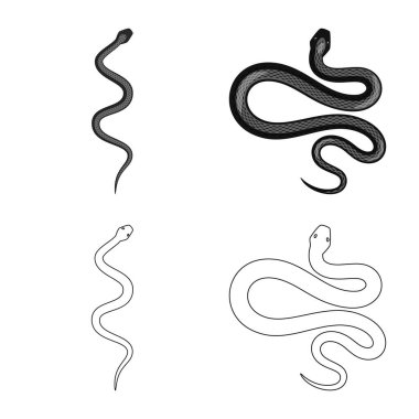 Memeli ve tehlike sembolü vektör tasarımı. Hisse senedi için memeli ve tıp vektör simge kümesi.