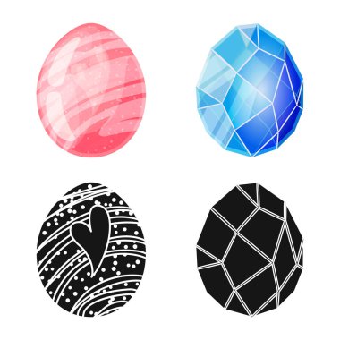 Hayvan ve tarih öncesi logo vektör tasarımı. Hayvan ve sevimli hazır vektör çizim seti.