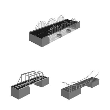 Vektör Illustration Bağlantı ve geçiş logosu. Bağlantı ve tasarım hisse senedi vektör çizim.