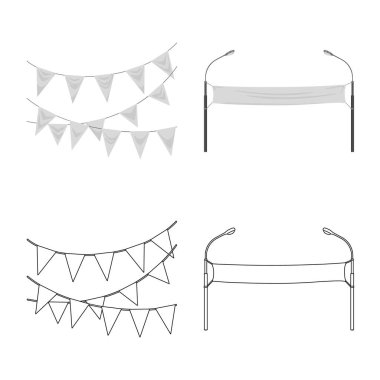 Doku ve sunu simge vektör Illustration. Doku ve medya hisse senedi vektör çizim seti.