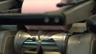 İplik üretimi. Konu, renkli 6