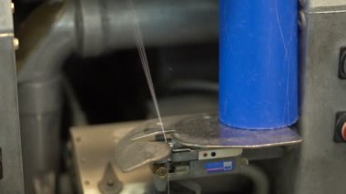 İplik üretimi. Konu, renkli 13