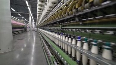 İplik üretimi. Konu, renkli 33