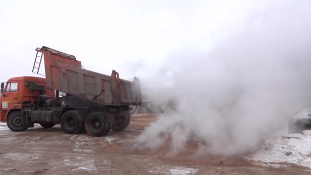 Sıcak kum boşaltma 3 — Stok video