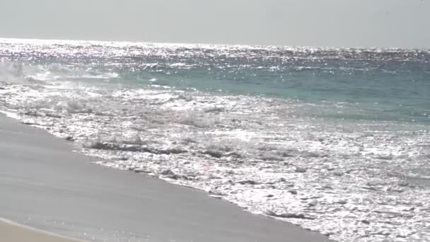 A hullámok hatása a sziklákra vagy a partvonalra 27 — Stock videók