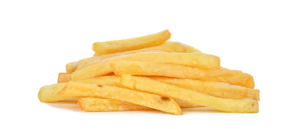 Frietjes Geïsoleerd Witte Achtergrond — Stockfoto