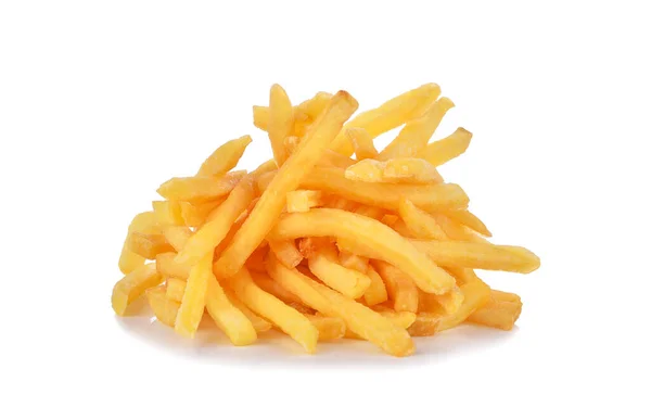 French Fries Isolated White Background — Stock Photo, Image