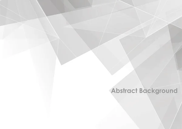 抽象的な多角形の白とグレーのモダンな色背景のデザイン イラスト ベクター デザイン — ストックベクタ