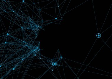 Circle ile soyut örgü arka plan. vektör Çizgi ve Şekil geri