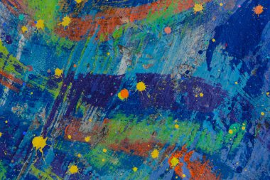 Soyut suluboya boya sıçratma tasarımı arka planı