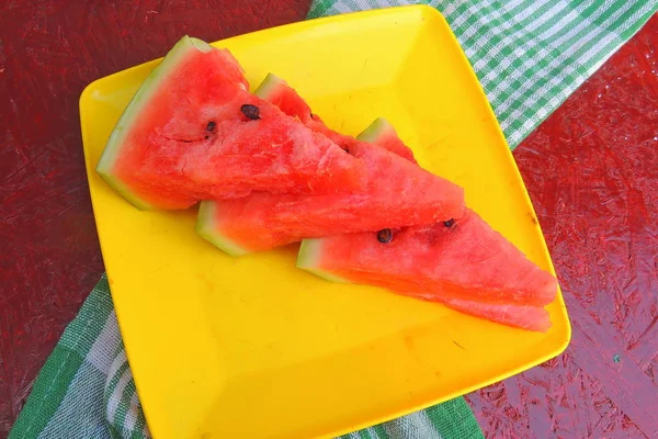 Watermelon close up — Stock Photo, Image