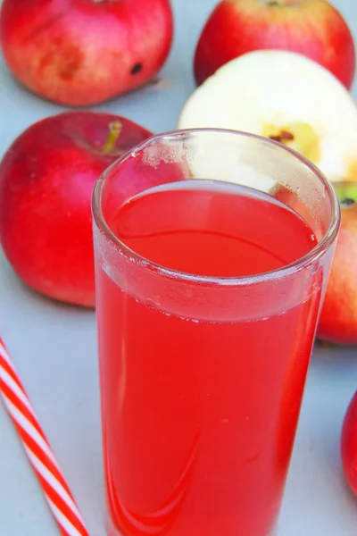 Compota de manzana y manzanas —  Fotos de Stock