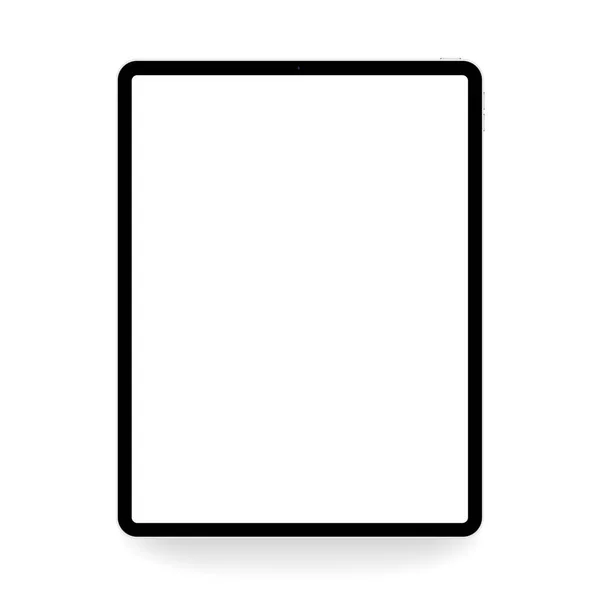 Vector Dibujo Tableta Digital Aislado Blanco — Archivo Imágenes Vectoriales