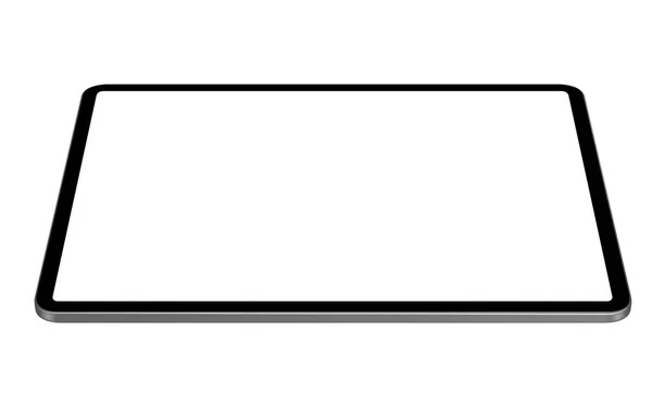 Cyfrowy Tabletka Wektor Perspektywę Poziomą Kąt Widoku Rysunku — Wektor stockowy