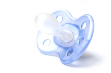 Bebek meme beyaz arka plan üzerinde closeup