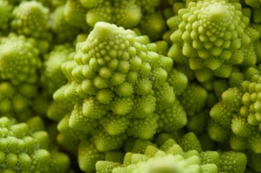 romanesco karnabahar lahana doku closeup