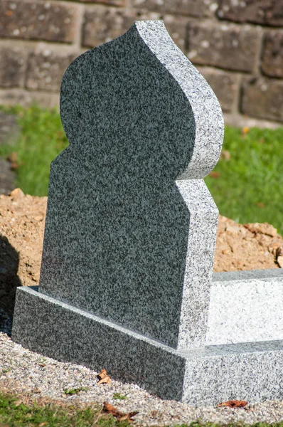 Крупним Планом Мусульманська Гробниця Кладовищі — стокове фото