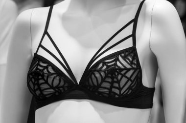 Örümcek web Bra moda portre showroom mağaza 