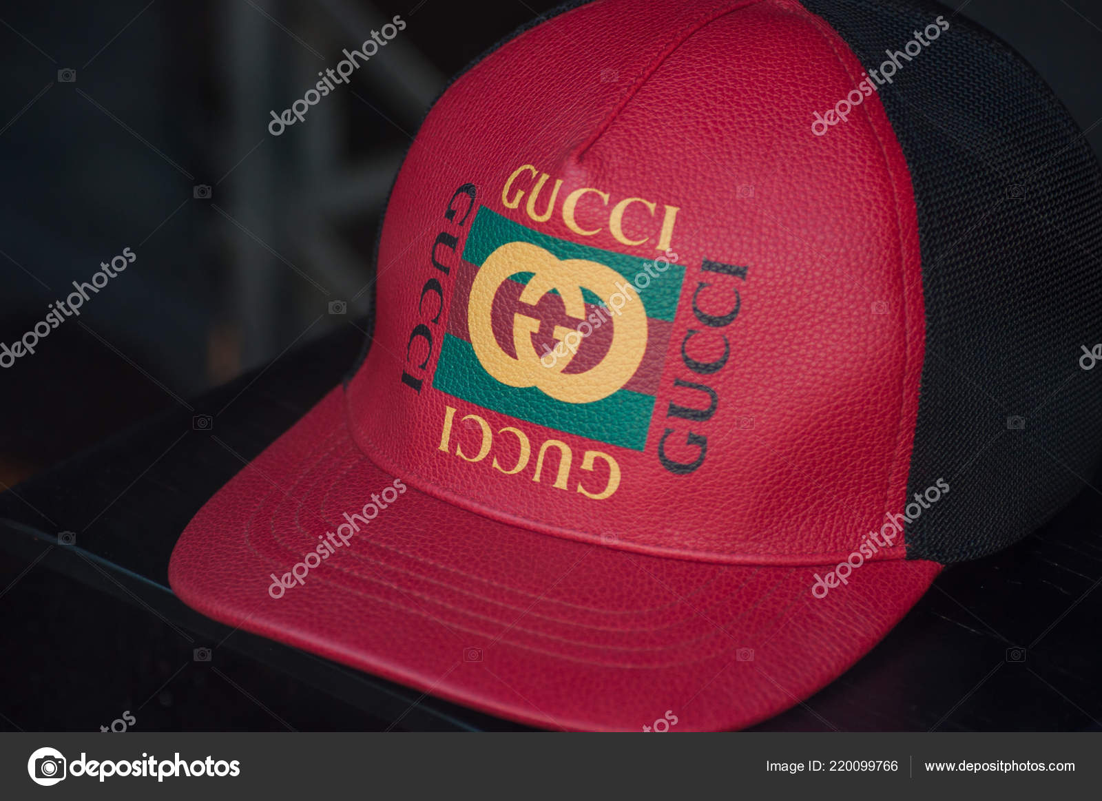 gucci red cap