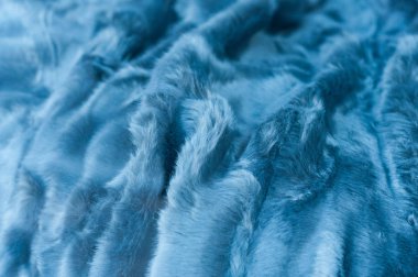 mavi kabarık ekose doku closeup