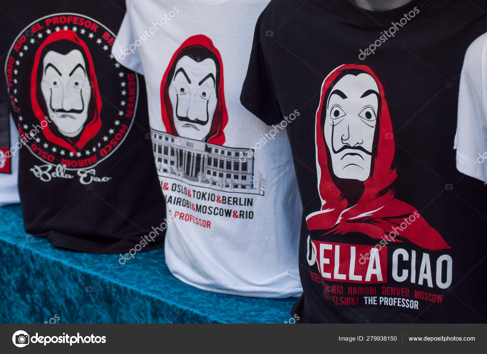 Tee shirt casa del papel hot sale