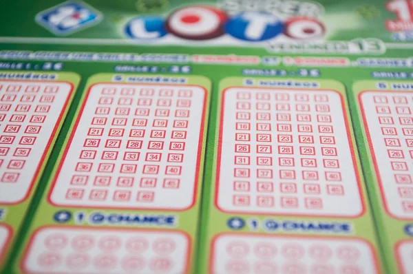 Redes francesas de lotería y millones de euros de la sociedad la francaise des jeux —  Fotos de Stock