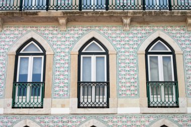 Lizbon Portekiz 'de geleneksel mimarinin kapanışı