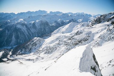 Val di Sole Pejo 3000, Pejo Fonti kayak merkezi Stelvio Ulusal Parkı, Trentino, İtalya Alpleri