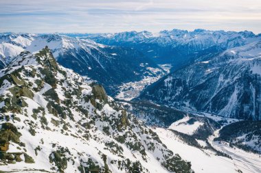 Val di Sole Pejo 3000, Pejo Fonti kayak merkezi Stelvio Ulusal Parkı, Trentino, İtalya Alpleri