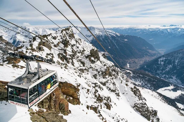 Val Sole Pejo 3000 Skigebiet Pejo Fonti Nationalpark Stilfserjoch Trentino — Stockfoto