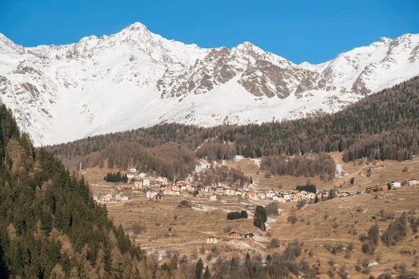 Val Pejo Resort View Från Cogolo Trentino Italien — Stockfoto
