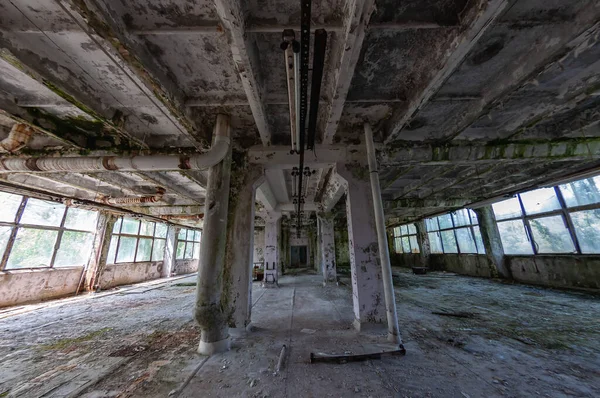 Jupiter Factory Pripyat Ζώνη Αποκλεισμού Τσερνομπίλ Πυρηνικός Σταθμός Ηλεκτροπαραγωγής Του — Φωτογραφία Αρχείου