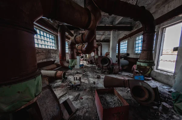 Fábrica Júpiter Pripyat Zona Exclusão Chernobil Usina Nuclear Chernobyl Zona — Fotografia de Stock