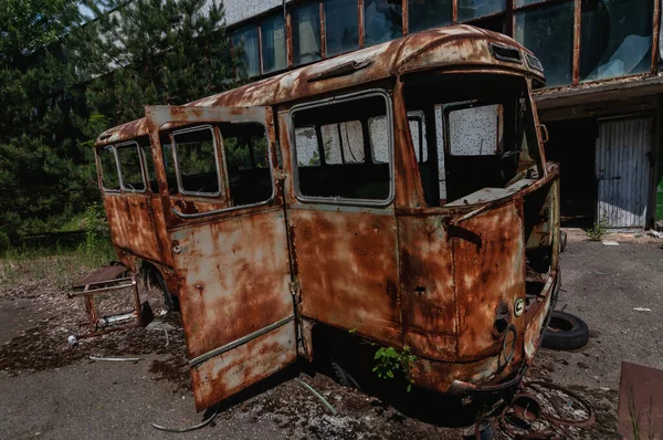 Usine Jupiter Pripyat Zone Exclusion Tchernobyl Centrale Nucléaire Tchernobyl Zone — Photo