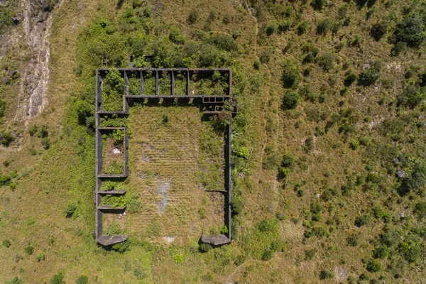 Poste Colline Bokor Kampot Cambodge Parc National Bokor Cambodia Drone — Photo